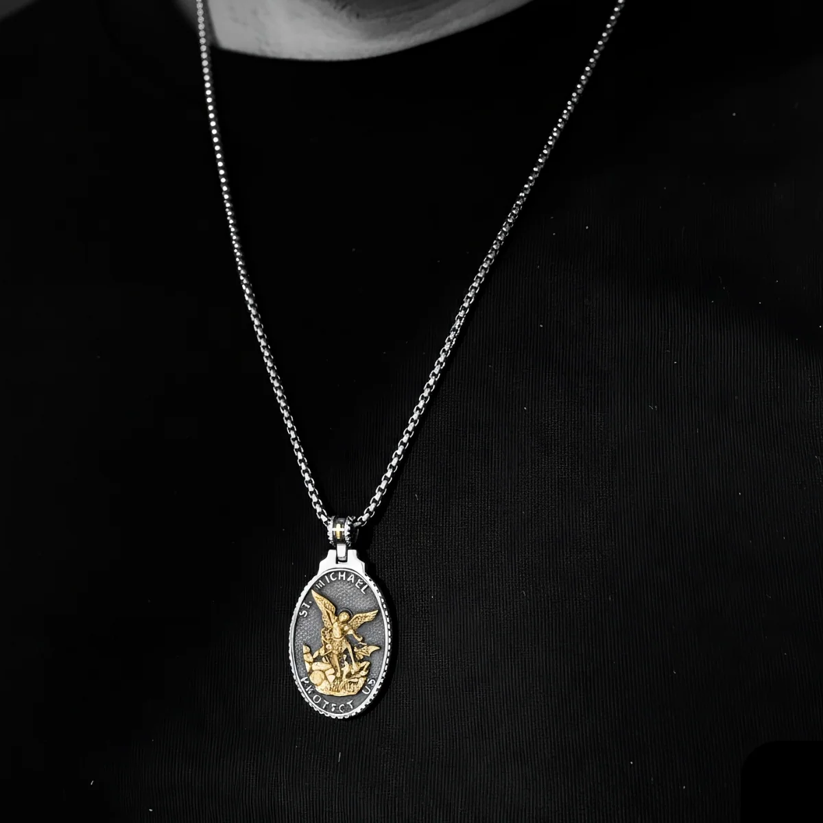 ST. MICHAELS BADGE. - Image 3